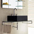 Lavabo in appoggio in acciaio inox lucido o satinato; - PANORAMA BAGNO - LAVABI IN APPOGGIO