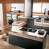 Cucina con finiture in laccato rovere chiaro. Alla - silver 03