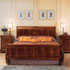 Letto con testiera in legno. Letto classico di lusso - Art. 294/279 '800 Francese Luigi Filippo