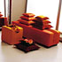 Pouf rettangolare per la casa e il contract. Pouf - Gallery