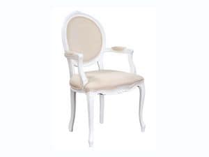 Picture of 229 P Emilie, classic style chair with armrests