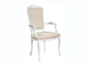 Picture of 266 P Michelle, hand worked upholstered wooden seat