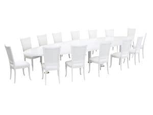 Picture of Mitra Piccolo T, antique style table