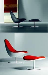 Picture of DOLCE VITA - cod.5901 - cod.5902, armchair with metal base