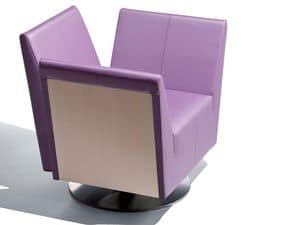 Picture of Ribot armchair with external panels 7030, modern armchairs