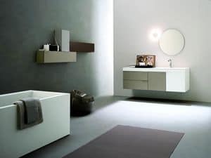 Picture of Facto Evolution 09, composition with mirror and washbasin