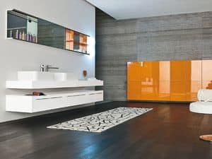 Picture of Loft composition 4, furniture composition for bathroom