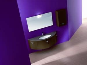 Picture of Moon comp.2a, modern bathroom cabinets