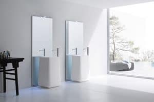 Picture of Rectangular mirror, bathroom mirrors