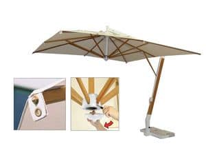 Picture of Side arm umbrella ecr�, modern parasol