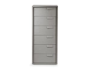 Picture of Mako chest of drawers with 6 drawers, chest of drawers for clothes and linen