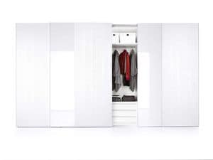 Picture of Offset Sliding Door 3, wardrobes in wood
