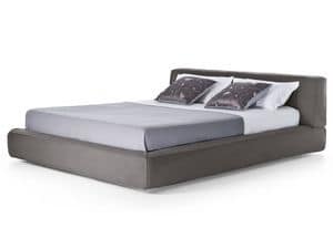 Picture of Bluson, beds in hand-sewn leather