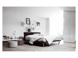Picture of Bridge Bed Allout Group, beds covered in leather