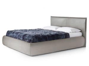 Picture of Mako bed, bed with upholstered bedframe