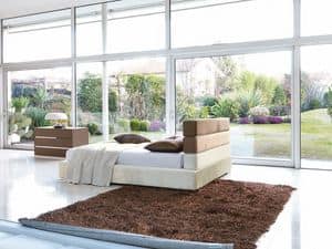 Picture of Pochette bed, beds with upholstered frame