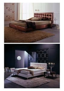 Picture of Vogue, elegant leather beds