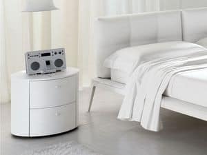 Picture of Atollo nightstand, nightstands with decorations