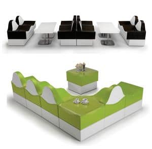 Picture of Acqua, modern bench