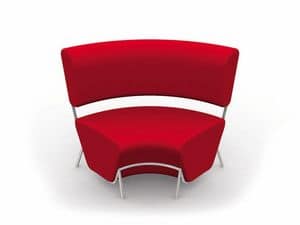 Picture of LINEA LIGHT 415, stuffed loveseat