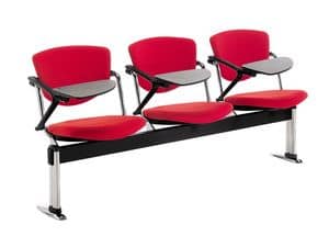 Picture of GO Conference > version with writing tablet, chair with writing tablet