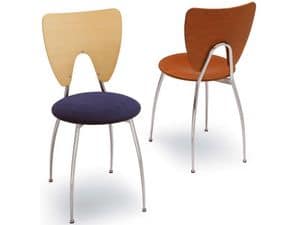 Picture of Ethel, chair with shell in wood