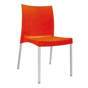 Picture of 690 - PP, chair with seat in plastic material