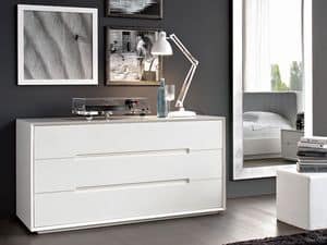 Picture of Diagonal chest of drawers, sideboard