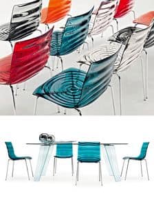 Picture of L'EAU CS/1273, minimal metal chair