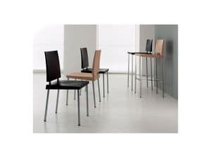 Picture of MEGGY, chairs with wood seat