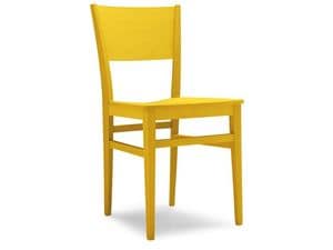Picture of FIUGGI 47 AB, modern wooden chair