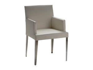 Picture of 048 Metal Legs, elegant chairs with armrests