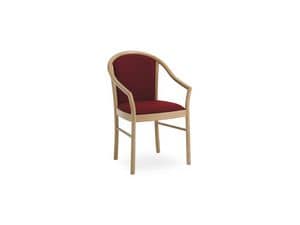 Picture of Dolly L1185, wooden chairs with armrests