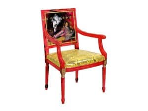 Picture of 210 P Decoupage, linear chair