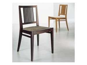 Picture of ART. 225 NOEMI, chairs with vertical patterned backrest