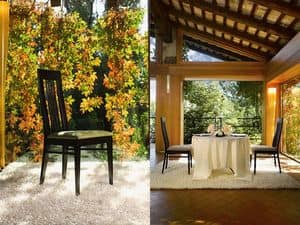 Picture of ELENA, natural wood chair