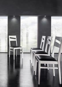 Picture of MIA, upholstered wooden dining chairs