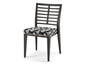 Picture of Dream/st, wooden chair with decorated backrest