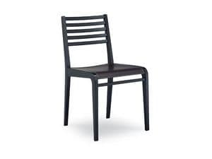 Picture of EASY/S, linear dining chair