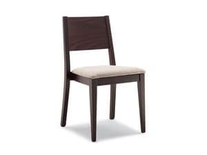Picture of 162, chairs with plain backrest