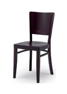 Picture of 300, chair with plain backrest