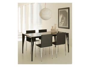 Picture of Vanity, linear tables with glass top