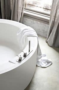 Picture of BREZZA deck filling mixer, modern mixer tap