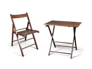 Picture of Bass walnut, light chairs