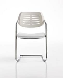 Picture of Ariel plastic, customers' chairs