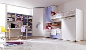Picture of Comp. 401, furniture for children and youngster bedrooms