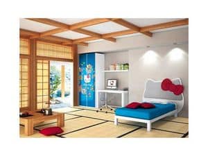 Picture of Hello Kitty Oriental, compact kids' bedroom