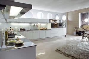 Picture of Vela Aluminium comp.01, designer kitchen
