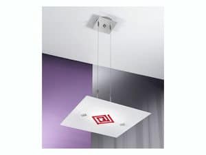 Picture of Labirinto suspended lamp, elegant lamp