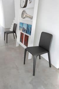 Picture of ART. 300 CLEO, leather upholstered chair